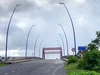 Cầu Mạc Đĩnh Chi có tổng chiều dài gần 3km. Ảnh: CHÂU ANH
