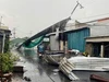 Mưa giông ở Đồng Tháp làm 47 căn nhà hư hỏng, nhiều căn tốc mái hoàn toàn