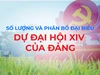 1.587 đại biểu dự Đại hội XIV của Đảng, có 165 Ủy viên Trung ương