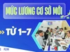 Infographic: Những ai được tăng lương cơ sở từ 1-7?