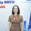 Bà Trương Thanh Phương - Phó Trưởng phòng Chế độ BHXH, BHXH TP.HCM