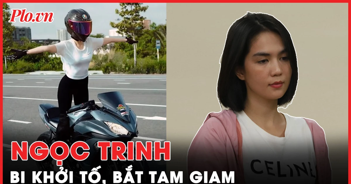 Video: Ho Chi Minh City police temporarily detained model Ngoc Trinh