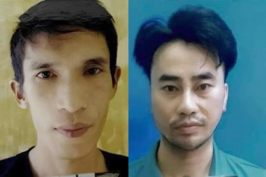 Two prisoners have just escaped from prison