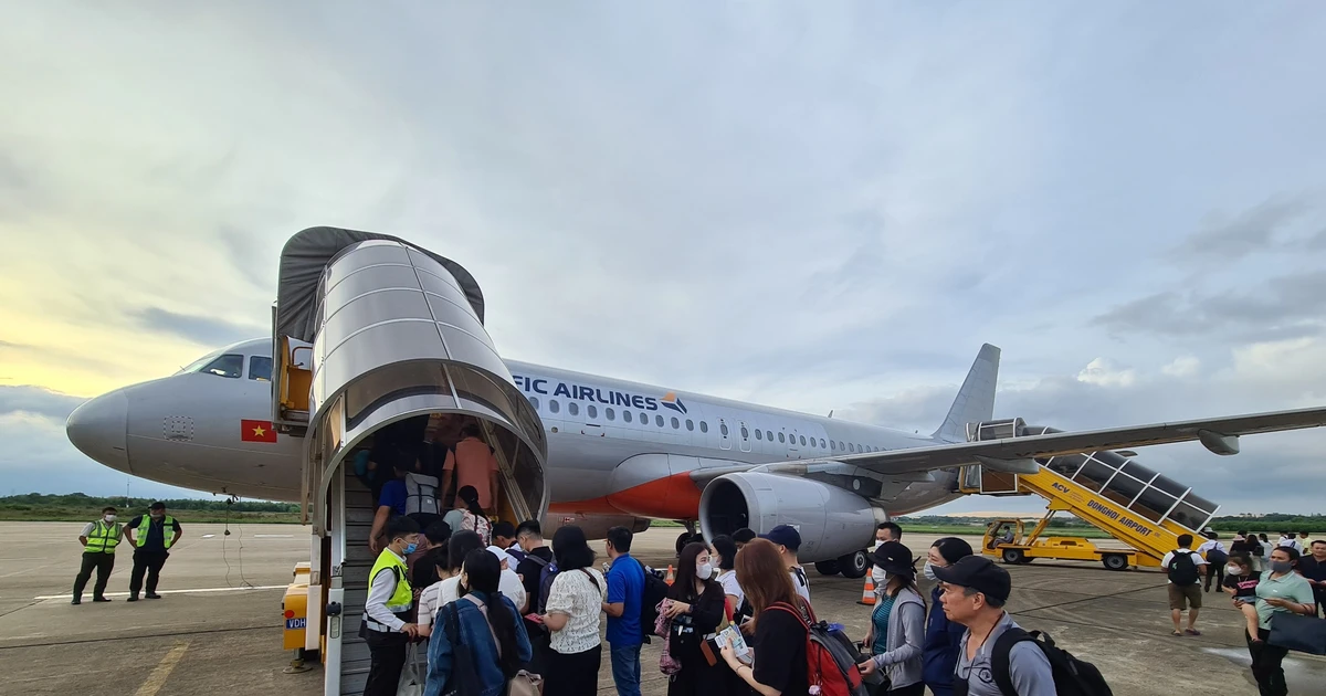 Quang Binh asked airlines to increase flights