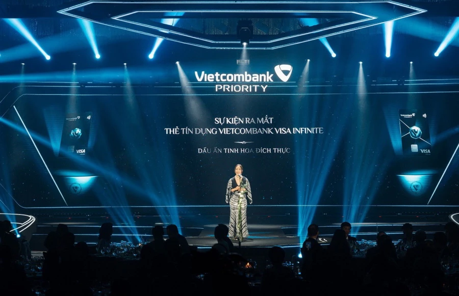 Vietcombank launches the Vietcombank visa infinite credit card, a true quintessential mark