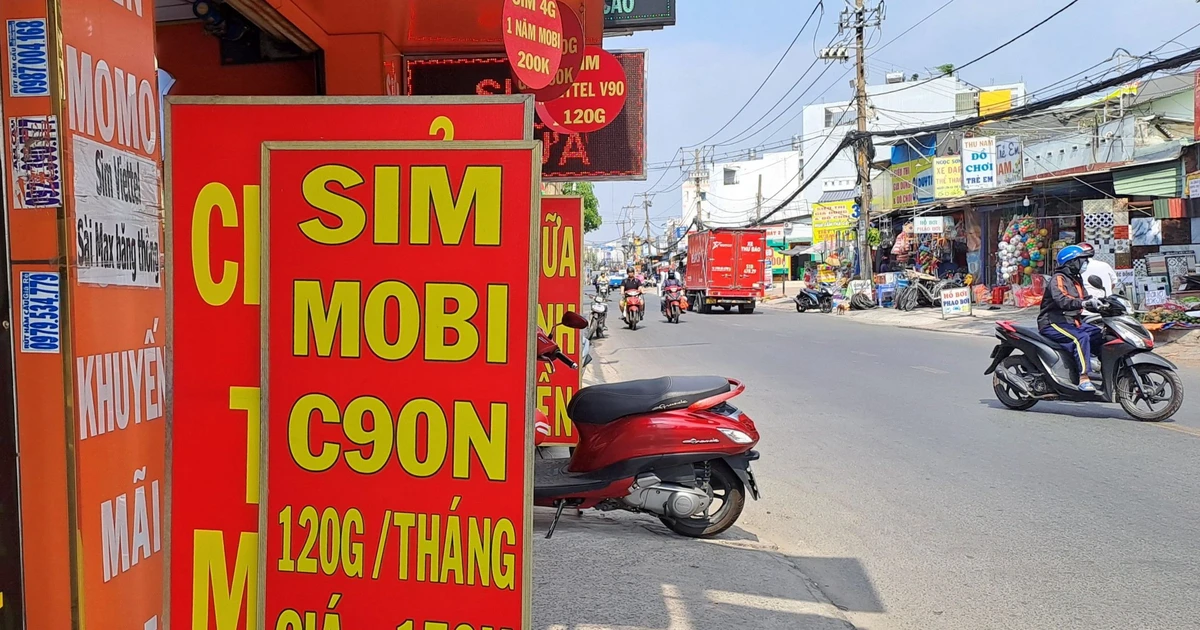 Dễ dàng mua sim rác với giá 15.000 đồng | Báo Pháp Luật TP. Hồ Chí Minh