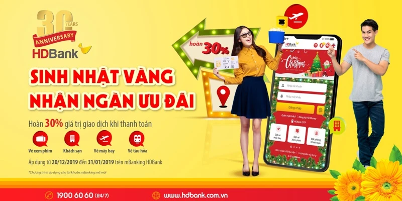 Cùng HDBank mừng sinh nhật vàng - nhận ngàn ưu đãi | Báo Pháp Luật TP ...