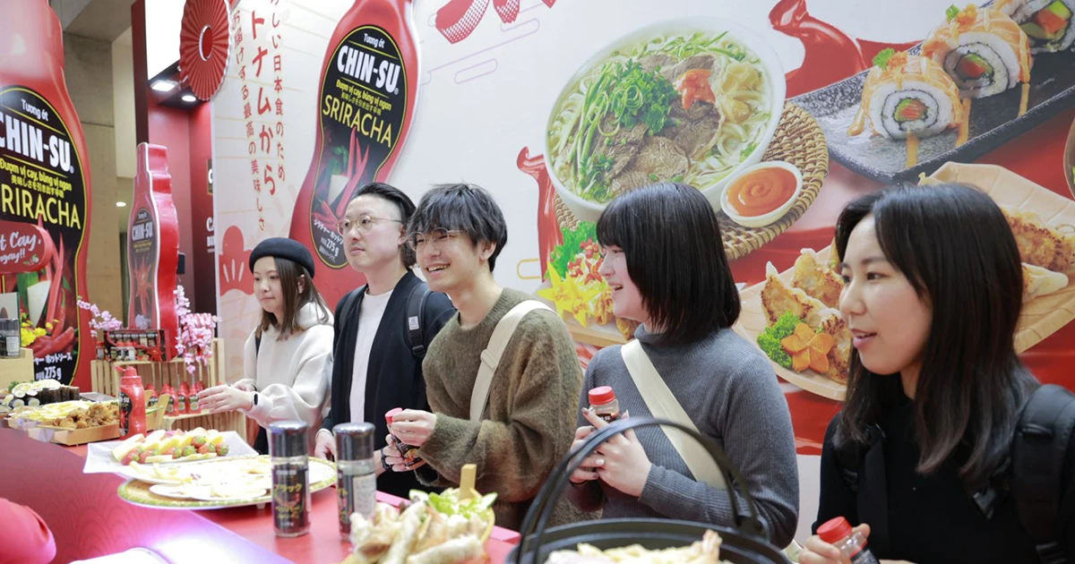 Bộ đặc sản CHIN-SU được đón nhận nồng nhiệt tại Foodex Nhật Bản