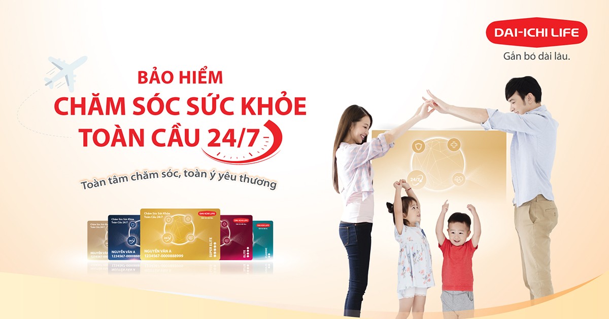 Dai-ichi Life Việt Nam ra mắt sản phẩm 'Bảo hiểm chăm sóc sức khỏe toàn cầu 24/7'