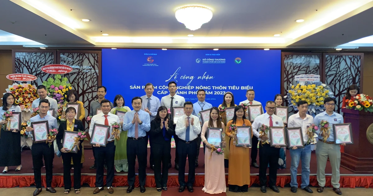 Ho Chi Minh City recognized 66 products as typical rural industrial products in 2023