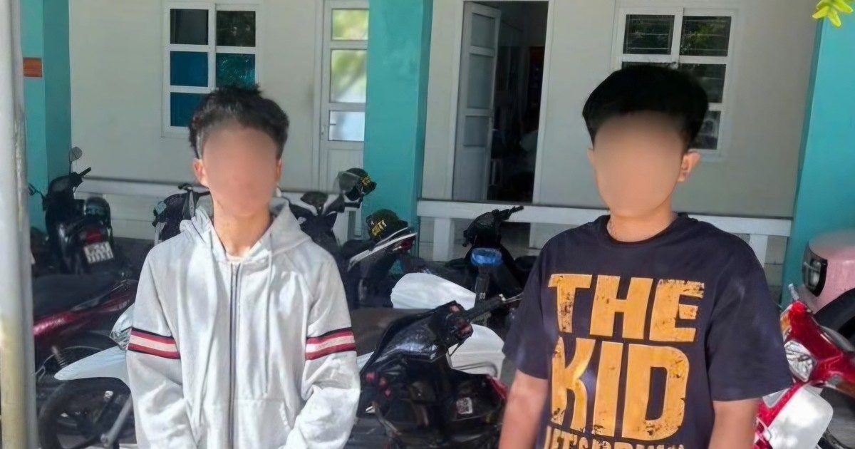 Nẹt pô khiêu khích công an, 2 thiếu niên bị xử lý