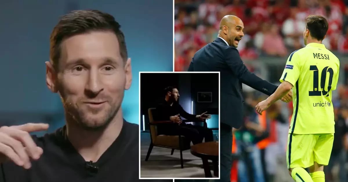 Pep Guardiola đã từng có cuộc trò chuyện với Messi vào năm 2020