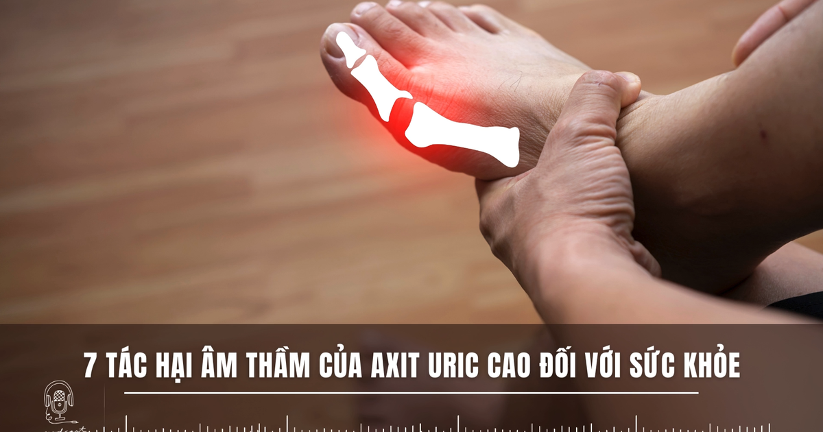 Cảnh Báo Đỏ: 7 Hậu Quả Nguy Hiểm Khôn Lường Của Axit Uric Cao Bạn Cần Biết