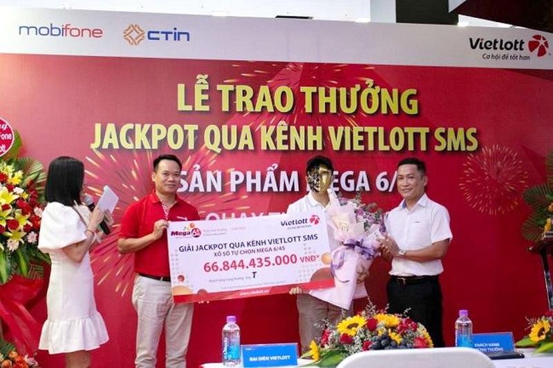 Trung bình 2 tháng có 1 người trúng Jackpot qua Vietlott SMS | Báo Pháp ...