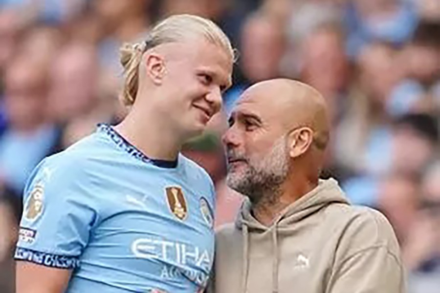 Pep Guardiola tiết lộ bí mật tuyệt vời về Haaland | Báo Pháp Luật TP. Hồ Chí Minh