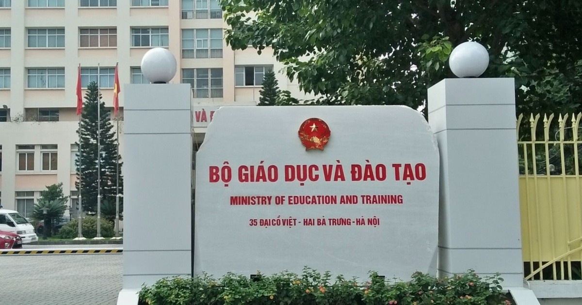Bộ GD&ĐT dự kiến giảm 2 đơn vị