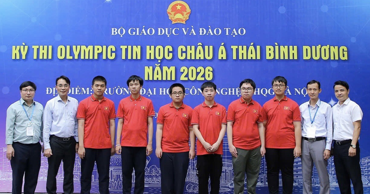 Học sinh Việt Nam đoạt 2 HCV Olympic Tin học châu Á - Thái Bình Dương