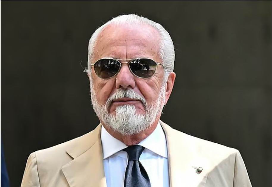 Chủ tịch Laurentiis của CLB Napoli đề nghị trận đấu chỉ 50 phút vì điều này