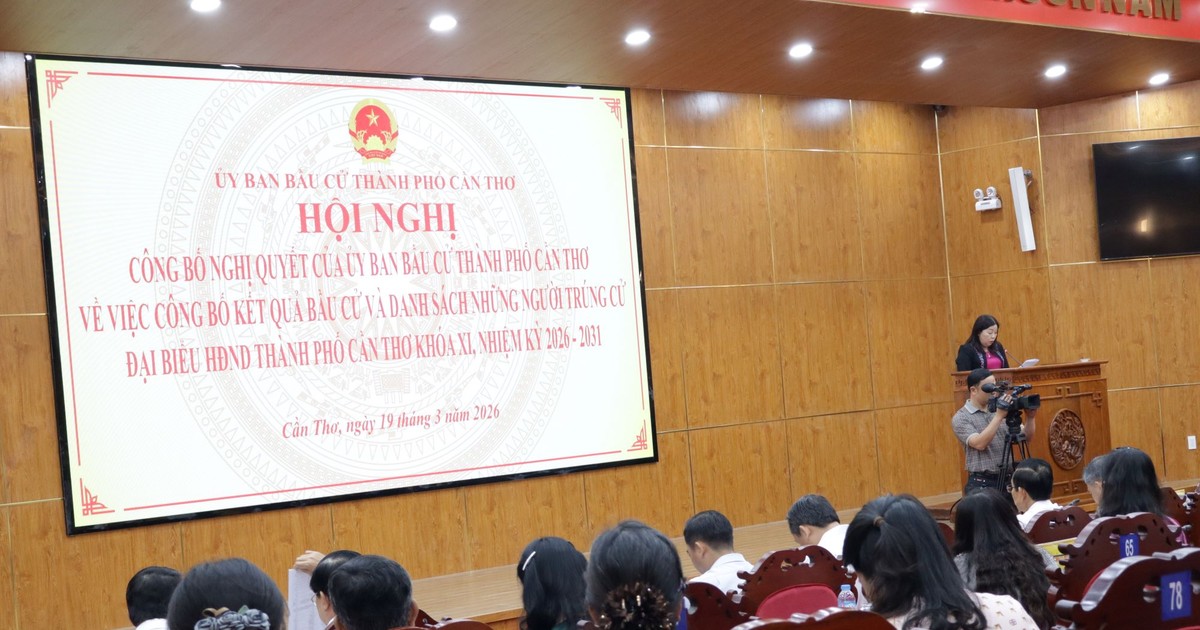 Cần Thơ công bố danh sách 84 đại biểu HĐND TP, nhiệm kỳ 2026-2031 | Báo ...