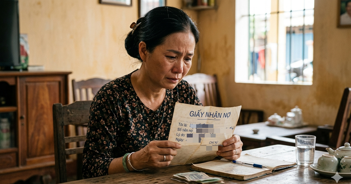 Ký nhận nợ hơn 31 tỉ, ra tòa nói "viết để giúp chủ nợ