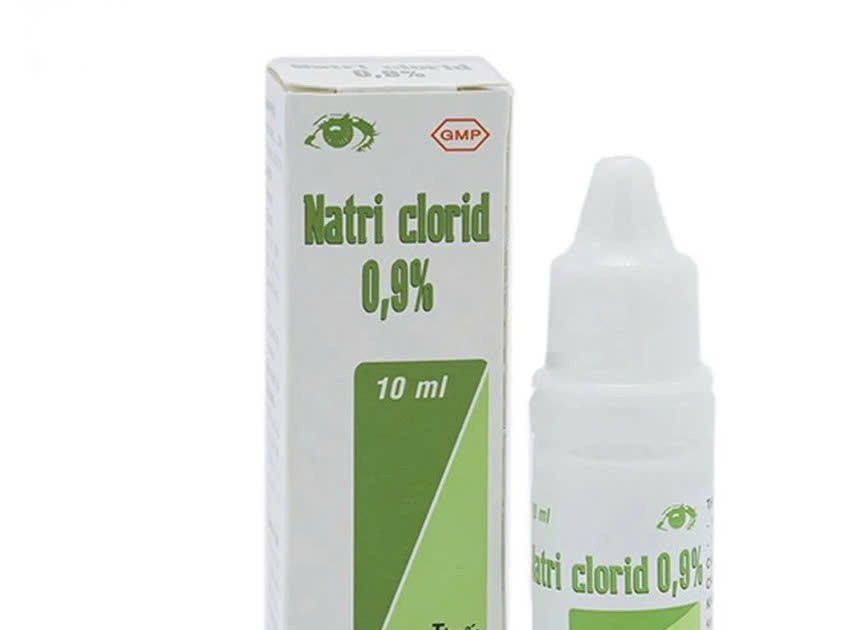 Sở Y tế TP.HCM phát thông báo về việc thu hồi lô thuốc nhỏ mắt Natri clorid 0,9%