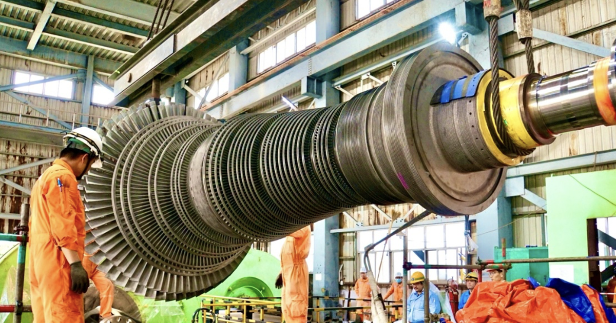 EPS đã hoàn thành đại tu sửa Tuabin 60MW Nhà máy VEDAN