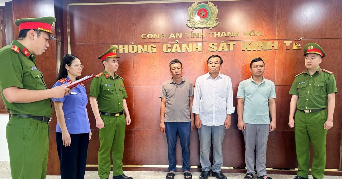 Khởi tố cựu lãnh đạo xã và nhà thầu ở Thanh Hóa lập hồ sơ khống rút tiền ngân sách