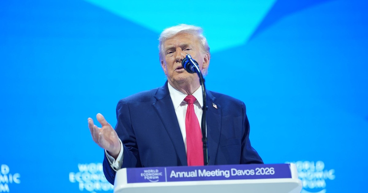 Bài phát biểu bất ngờ của ông Trump tại Davos | Báo Pháp Luật TP. Hồ Chí Minh