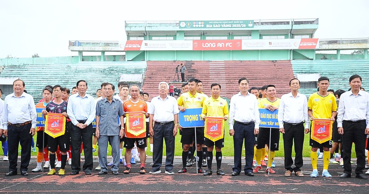 Giải bóng đá Truyền hình Tây Ninh lần III năm 2026 chính thức khởi tranh