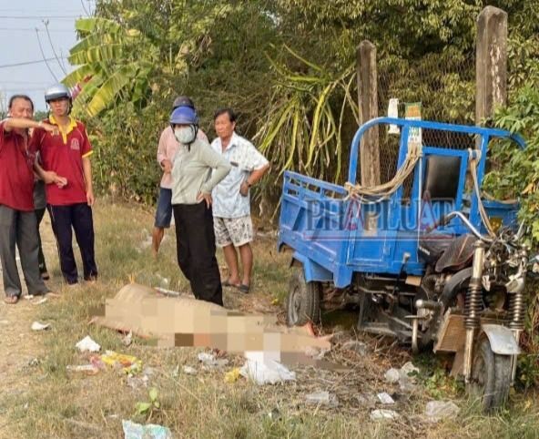 Va chạm hàng rào nhà dân, người chạy xe ba gác tử vong