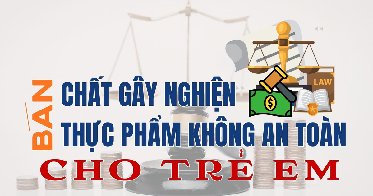 Mức phạt việc bán chất gây nghiện, ép buộc trẻ em đi xin ăn
