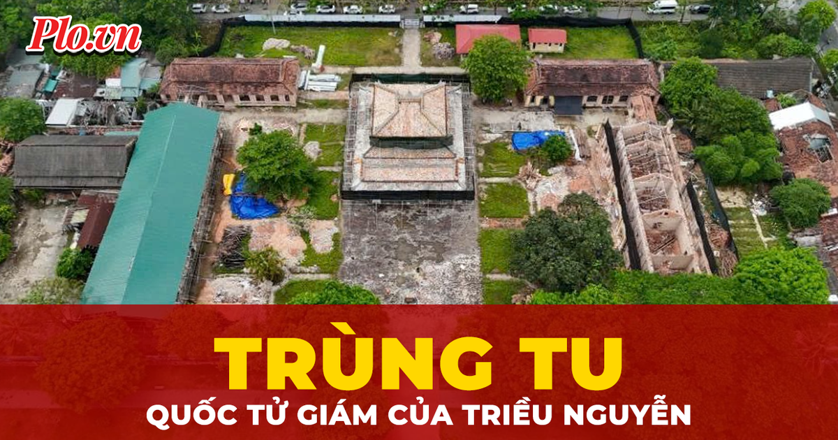 Cận cảnh hạ giải Quốc Tử Giám - 'Đại học quốc gia' của triều Nguyễn để trùng tu