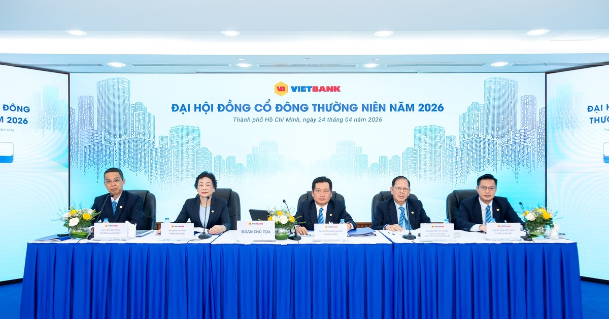 Vietbank tổ chức thành công ĐHĐCĐ thường niên 2026 với nhiều mục tiêu quan trọng
