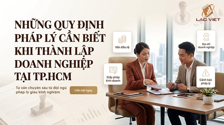 Kế toán Lạc Việt: Tư vấn pháp lý thành lập doanh nghiệp tại TP.HCM