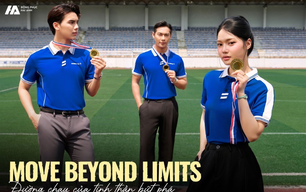 Bộ sưu tập đồng phục polo 'Move BeYond Limits' của đồng phục Hải Anh có gì đặc biệt?