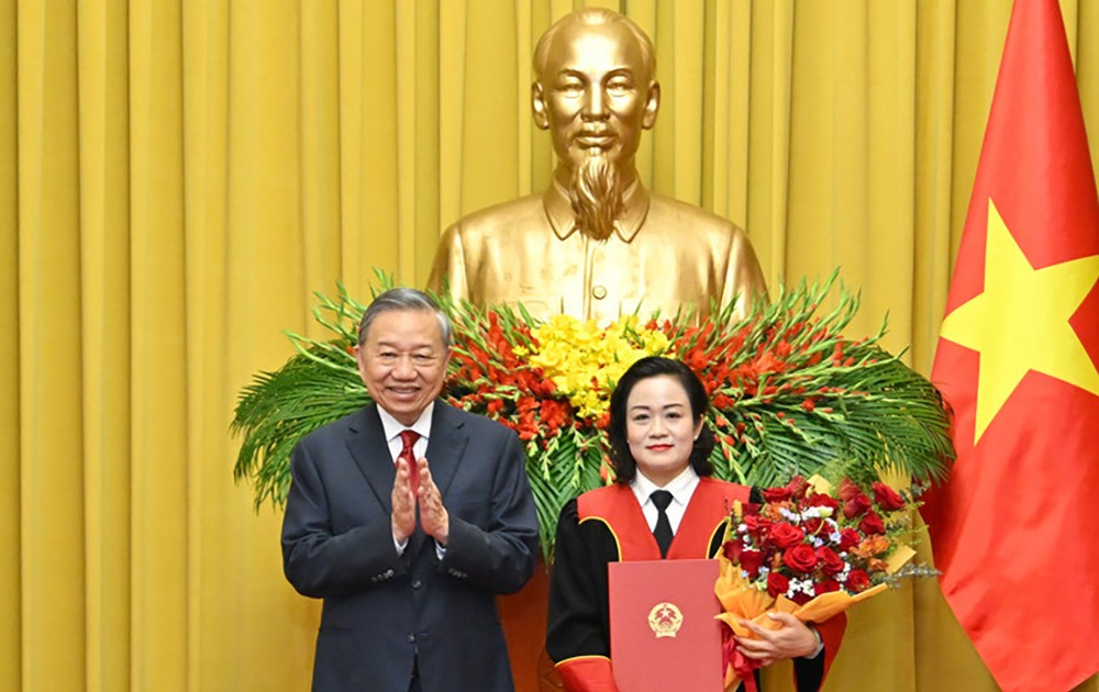 Bà Nguyễn Hải Trâm được bổ nhiệm giữ chức Phó Chánh án TAND Tối cao