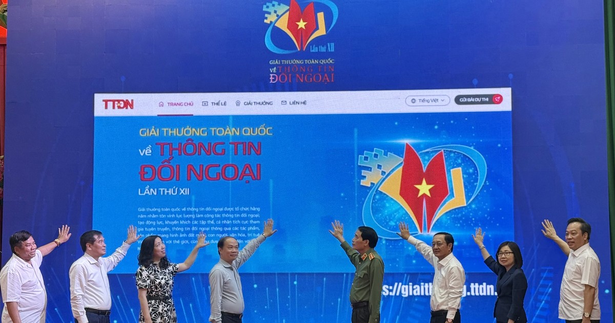 Sau hơn 10 năm, lễ phát động Giải thưởng Thông tin đối ngoại trở lại TP.HCM