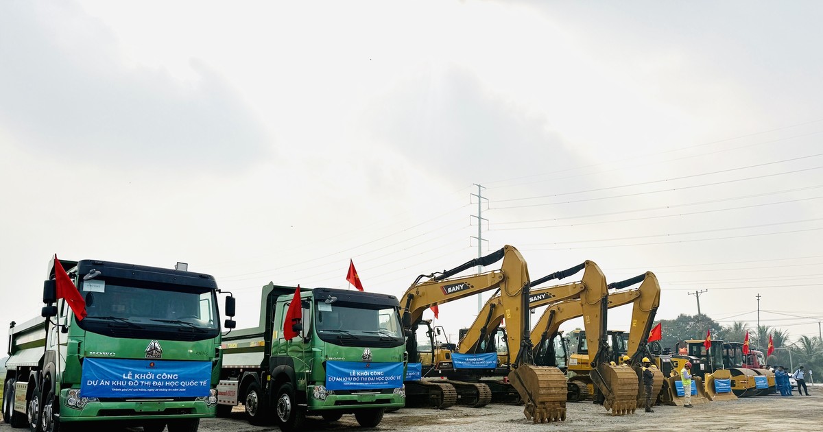 Chính thức khởi công Khu đô thị Đại học Quốc tế 880 ha tại TP.HCM
