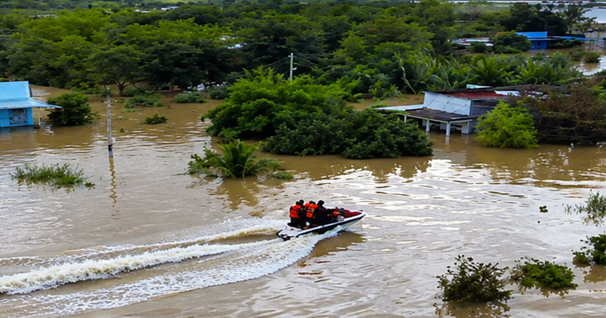 Khen thưởng nhóm 'chiến binh jetski' cứu hàng trăm người trong lũ dữ