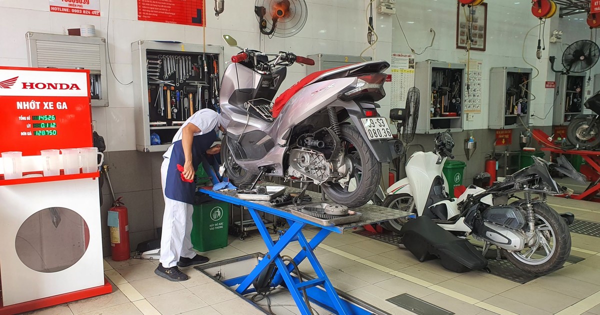 Nhiều chủ xe máy không có thói quen bảo dưỡng xe cho đến khi bị hư hỏng