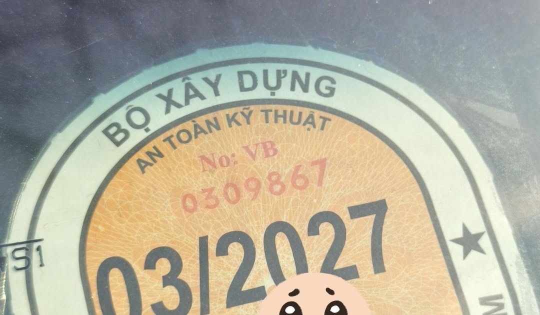Mức khí thải trên tem kiểm định mới là theo thực tế hay tại thời điểm sản xuất của xe?