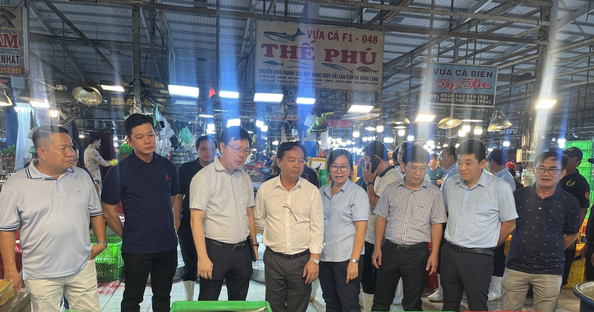 Chợ Bình Điền xúc tiến hợp tác cung ứng hàng hóa với Saigon Co.op