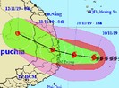 Bão số 6 giật cấp 13 đang cách đất liền 270 km