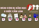 Nghi con em mình bị xâm hại tình dục: 6 việc cần làm