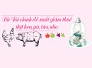 Thịt heo, gà... Mỹ nhập về Việt Nam sắp được giảm thuế