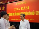 Thứ trưởng Nội Vụ: Sáp nhập huyện, xã khó nhưng không bàn lùi