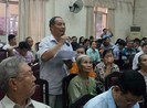 Cử tri TP.HCM bức xúc về nạn tham nhũng