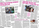 Không khóa chốt thùng container: Sợ quá!