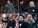 Ngón tay của Pep Guardiola