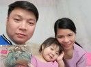 Người cha ung thư gắng sống nuôi con bị bại não